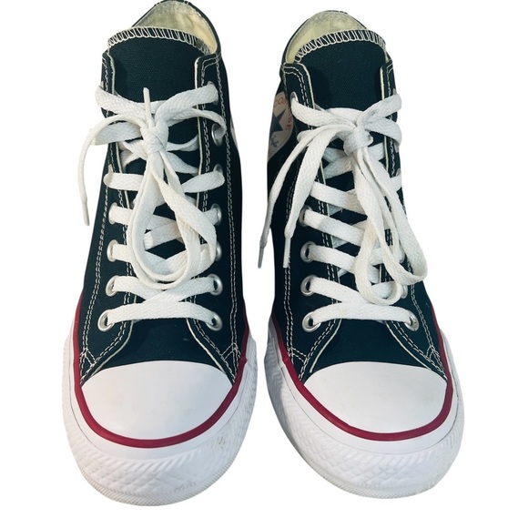 Converse Chuck Taylor All Star Hidden Heel Wedge, Women’s, Black/White, 8.5 - Picture 4 of 11